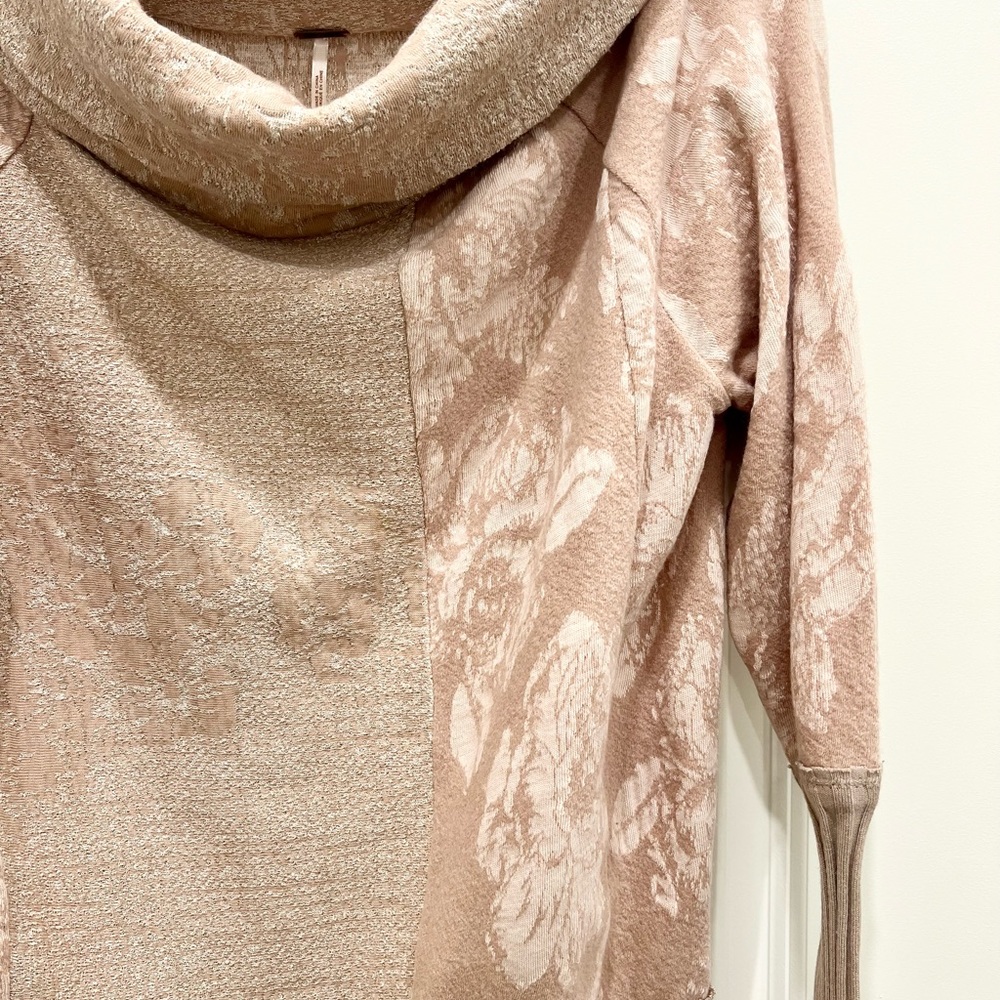 FREE PEOPLE Botanical Rose Sweater - Picture 4 of 6